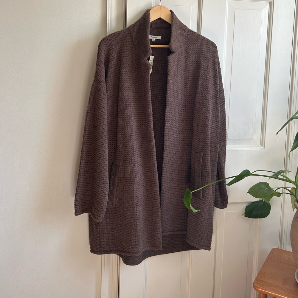 Madewell Chilton Sweater Coat- NWT